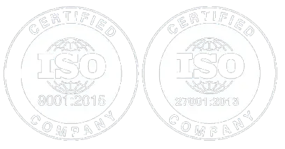 ISO 9001 + ISO 27001 certified